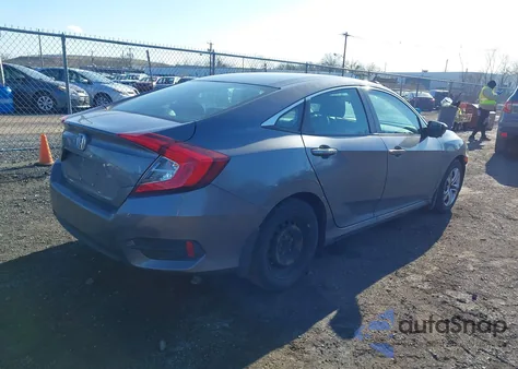 2017 Honda Civic Lx из США, поврежденный, VIN 19XFC2F51HE205118